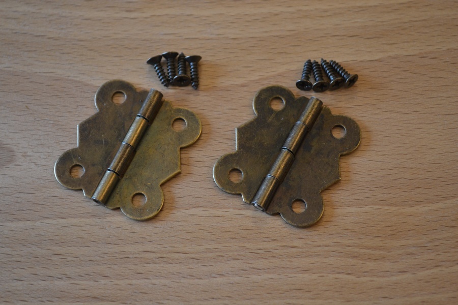 Box Hinges Antique Bronze (2 pack) prokraft